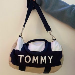 - Vintage Tommy Hilfiger Mini Duffle Bag